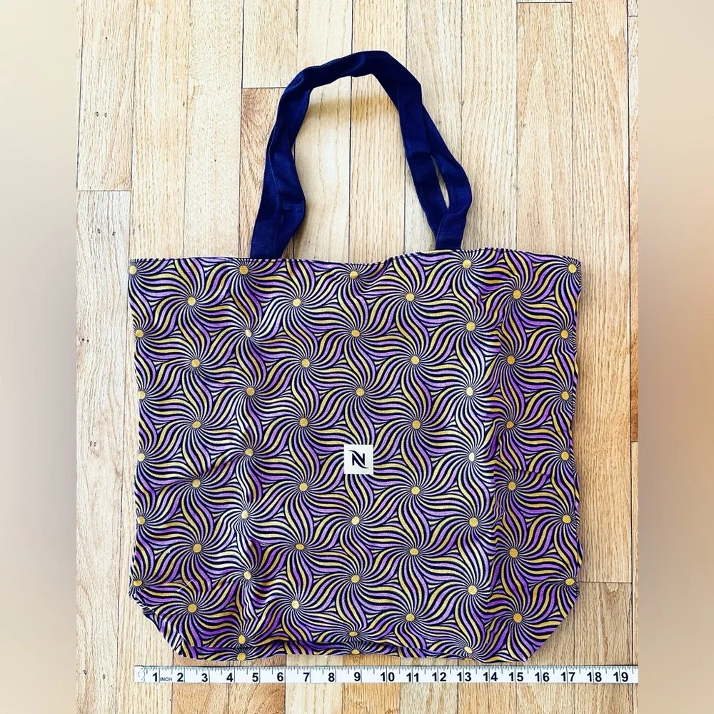 Nespresso Tote Bag Reversible Festive 2025 Limited Edition NWT